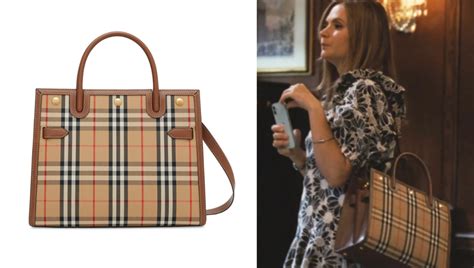 burberry deer tote|burberry tote on succession.